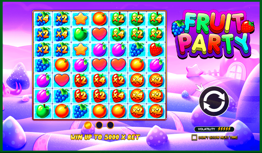 Festa De Ganhos Em Fruit Party Slots Apostas Para Lucrar